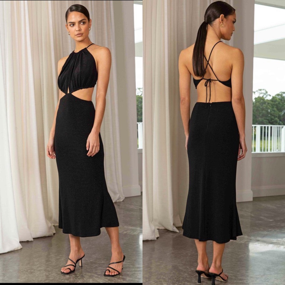 Misha collection Angel MIDI Dress